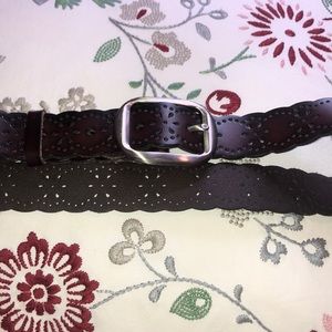 Cute leather belt